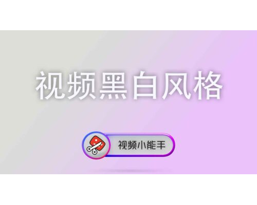 视频黑白风格