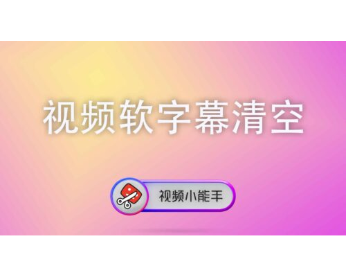 视频软字幕清空
